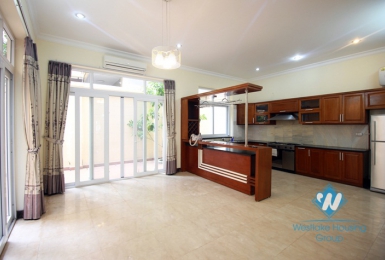 Unfurnished, bright house for rent in Ciputra, Tay Ho, Hanoi